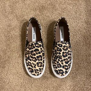 Size 7 Steve Madden Cheetah Print Sneakers